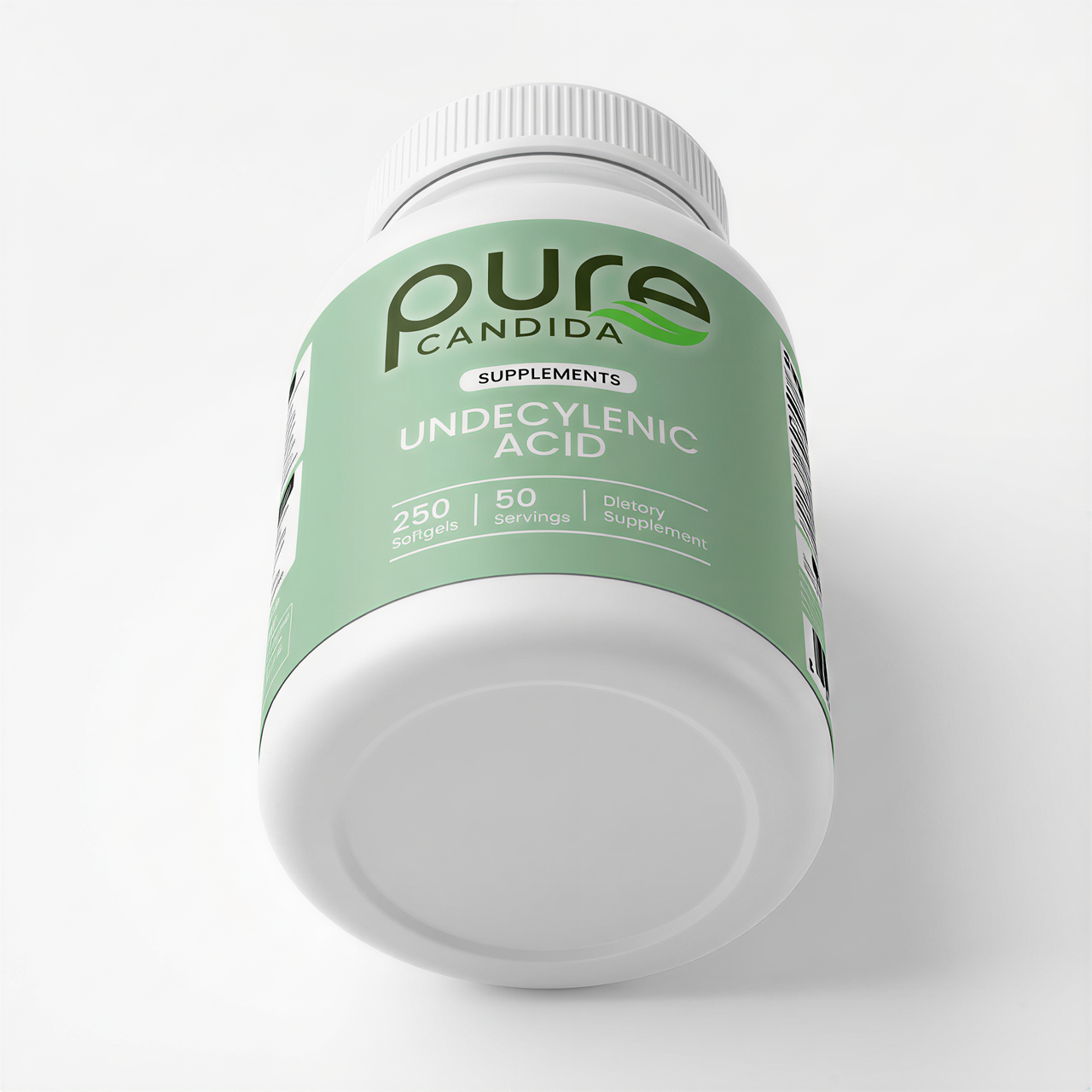 PureCandida - Undecylenic Acid - 250 mg Formerly SF722 Fatty Acid to Support a Healthy Balance of Gut and Vaginal Flora 250 SoftGel Capsule - 50 Servings