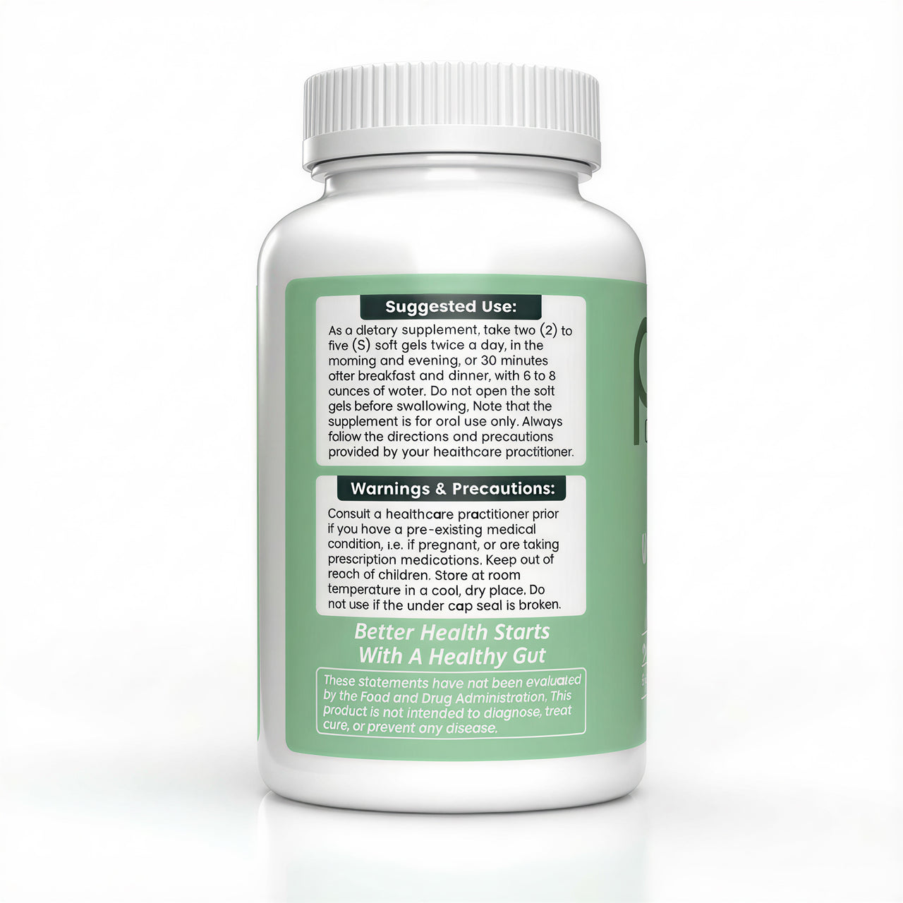 PureCandida - Undecylenic Acid - 250 mg Formerly SF722 Fatty Acid to Support a Healthy Balance of Gut and Vaginal Flora 250 SoftGel Capsule - 50 Servings