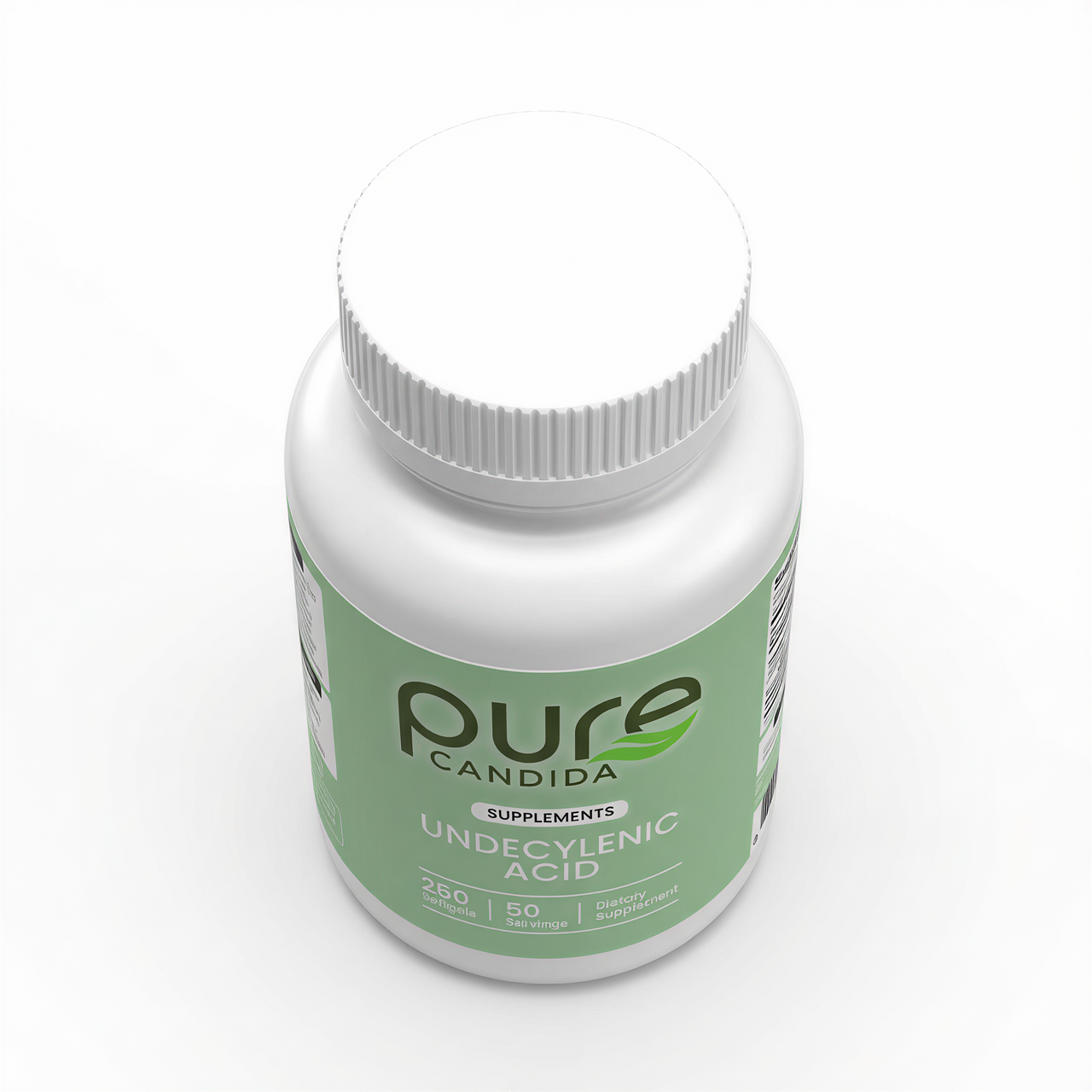 PureCandida - Undecylenic Acid - 250 mg Formerly SF722 Fatty Acid to Support a Healthy Balance of Gut and Vaginal Flora 250 SoftGel Capsule - 50 Servings