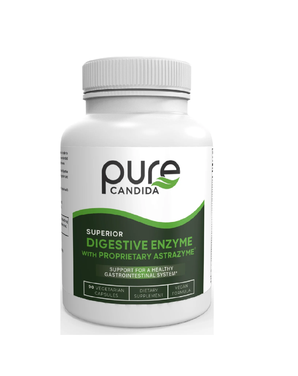 Pure Candida Digestive Enzymes with AstraZyme® – Multi-Enzyme & Probiotic Formula 90 Capsule