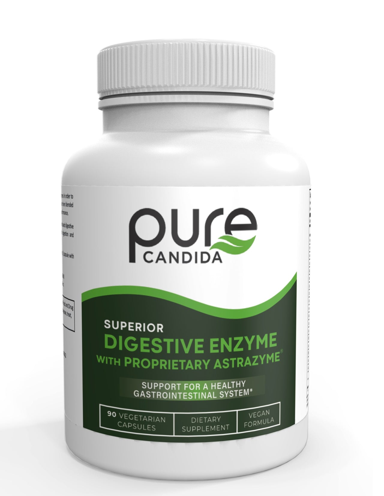 Pure Candida Digestive Enzymes with AstraZyme® – Multi-Enzyme & Probiotic Formula 90 Capsule
